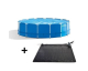 Cdiscount: Kit piscine tubulaire INTEX Metal Frame 457x122cm + tapis solaire à 279,99€ (au lieu de 299,99€)