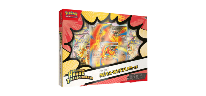 Amazon: Coffret M&eacute;ga Roitiflam EX ME2.5 (JCC Pok&eacute;mon) &agrave; 24,99&euro; (au lieu de 29,99&euro;)