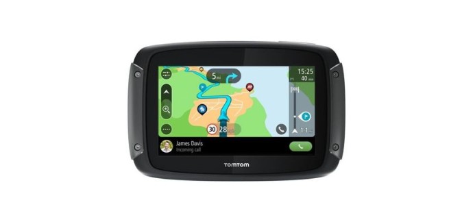 Cdiscount: TomTom GPS Moto RIDER 550 - 4,3 pouces, Carte Monde à 249,95€ (au lieu de 269,95€)