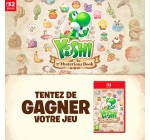 Micromania: 1 jeu Yoshi and the Mysterious Book pour Nintendo Switch 2 à gagner