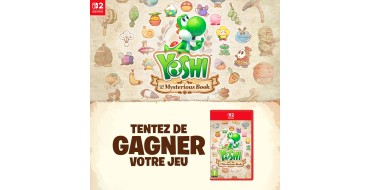 Micromania: 1 jeu Yoshi and the Mysterious Book pour Nintendo Switch 2 &agrave; gagner
