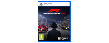 Amazon: F1 Manager 2022 (PS5) &agrave; 9,68&euro; (au lieu de 29,99&euro;)