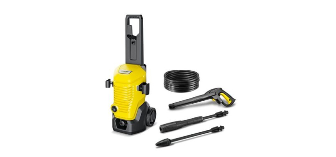Cdiscount: Nettoyeur haute pression KARCHER K 4 WCM - 420 L/h, 130 bar &agrave; 169,99&euro; (au lieu de 239,99&euro;)