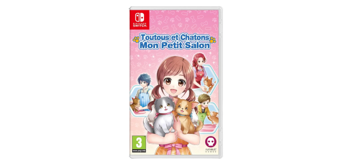 Amazon: Toutous et Chatons Mon Petit Salon (Switch) à 11,43€ (au lieu de 19,99€)