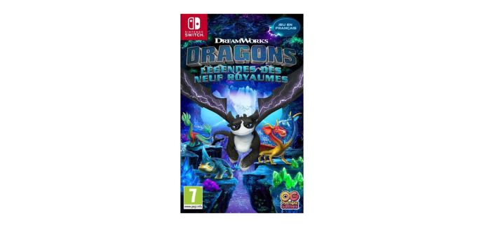 Fnac: Dragons Les Neufs Royaumes (Switch) à 29,99€ (au lieu de 39,99€)