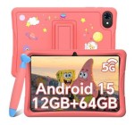 Cdiscount: Tablette enfant TABWEE K10 10" 12Go RAM 64Go ROM Android 15 à 69,99€ (au lieu de 101,99€)