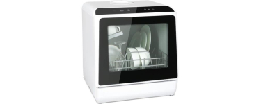 Cdiscount: Mini lave-vaisselle PULUOMIS 4 couverts, 6 programmes, r&eacute;servoir 5L &agrave; 209,99&euro; (au lieu de 219,99&euro;)