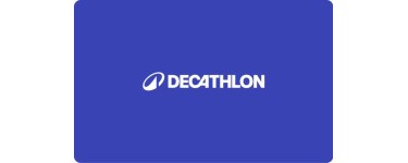 Decathlon: 10&euro; offert en bon d'achat pour l'achat d'une carte cadeau Decathlon de 80&euro; ou plus