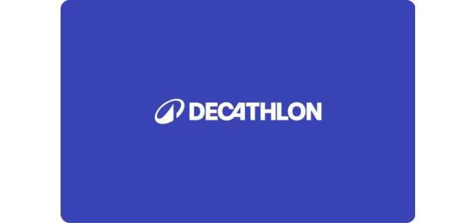 Decathlon: 10€ offert en bon d'achat pour l'achat d'une carte cadeau Decathlon de 80€ ou plus