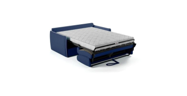 Cdiscount: Canap&eacute; convertible AGATHE - Bleu - matelas 14cm - 175x100x87cm &agrave; 759,99&euro; (au lieu de 799,99&euro;)