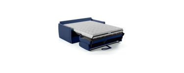 Cdiscount: Canap&eacute; convertible AGATHE - Bleu - matelas 14cm - 175x100x87cm &agrave; 759,99&euro; (au lieu de 799,99&euro;)