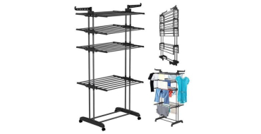 Cdiscount: Wevalley S&eacute;choir &agrave; Linge &eacute;tendoir pliable 4 niveaux &agrave; 25,99&euro; (au lieu de 29,99&euro;)