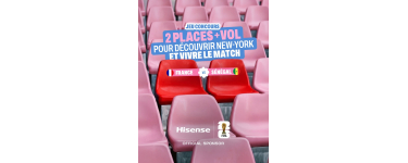 BUT: 2 billets France vs S&eacute;n&eacute;gal &agrave; New York + 2 billets avion &agrave; gagner