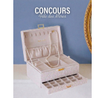 Louis Pion: 1 bo&icirc;te &agrave; bijoux Denise Maison Scarlett + parure en perles Or Louis Pion &agrave; gagner