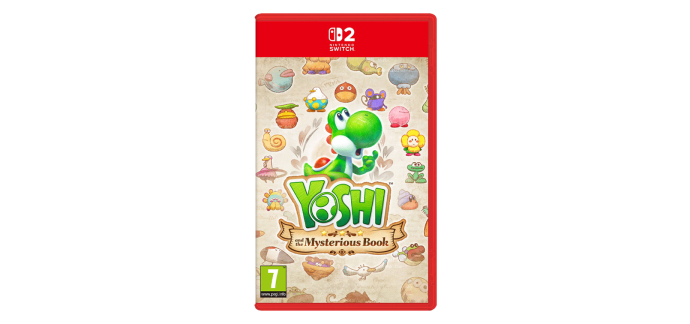 Amazon: Yoshi and the Mysterious Book (Switch 2) &agrave; 49,99&euro; (au lieu de 69,99&euro;)