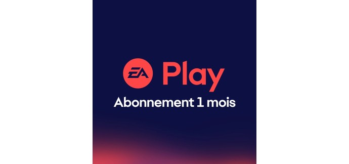 Playstation Store: Abonnement 1 Mois EA Play (PS5 & PS4 Dématérialisé) à 0,99€ (au lieu de 5,99€)