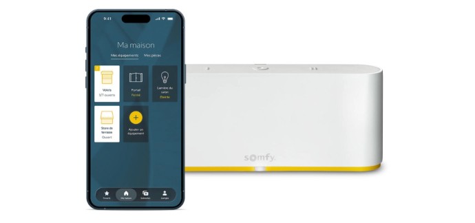 Leroy Merlin: Box domotique Somfy TaHoma switch à 136,46€ (au lieu de 149€)