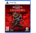 Amazon: Assassin's Creed Shadows (PS5) à 28,99€ (au lieu de 36,56€)
