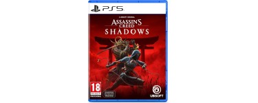 Amazon: Assassin's Creed Shadows (PS5) &agrave; 28,99&euro; (au lieu de 36,56&euro;)