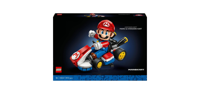 Auchan: Lego 72037 - Mario Kart (Switch) &agrave; 96,74&euro; (au lieu de 128,99&euro;)