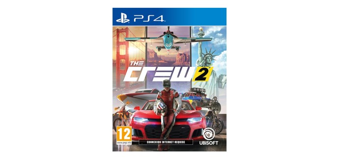 Amazon: The Crew 2 (PS4) à 14,99€ (au lieu de 29,99€)
