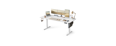 SONGMICS: Pr&eacute;commande Bureau &Eacute;lectrique R&eacute;glable Songmics 180x80cm &agrave; 105,33&euro; (au lieu de 169,99&euro;)