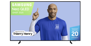 Carrefour: TV 75" Samsung TQ75QN1EF 2025 - Neo QLED, 120 Hz (VRR 144 Hz) &agrave; 699&euro; (au lieu de 899&euro;)