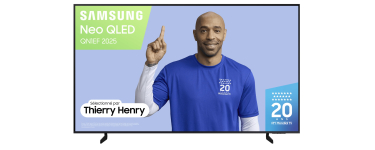 Carrefour: TV 75" Samsung TQ75QN1EF 2025 - Neo QLED, 120 Hz (VRR 144 Hz) &agrave; 699&euro; (au lieu de 899&euro;)