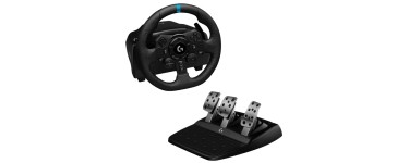 Amazon: Volant + P&eacute;dalier Logitech G923 (PS5/PS4/PC) &agrave; 246,11&euro; (au lieu de 399,99&euro;)