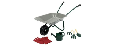 LIDL: lupilu Brouette et outils de jardinage 7 pi&egrave;ces &agrave; 14.99&euro; (au lieu de 24.99&euro;)