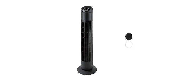 LIDL: Ventilateur colonne TRONIC 50W à 19.99€ (au lieu de 29.99€)