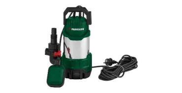 LIDL: PARKSIDE Pompe immerg&eacute;e eaux charg&eacute;es 20000 L/h &agrave; 39,99&euro; (au lieu de 49,99&euro;)