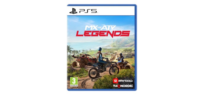 Amazon: MX VS ATV Legends (PS5) &agrave; 31,57&euro; (au lieu de 39,99&euro;)