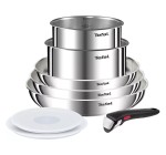 Boulanger: Batterie de cuisine Tefal Inox Ingenio Emotion 8 pièces à 79,99€ (au lieu de 159,99€)