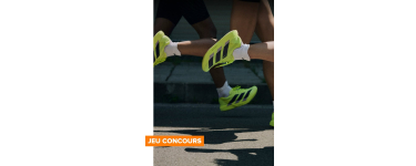 Au Vieux Campeur: 1 dossard adidas 10K Paris + chaussures Adizero Evo SL + tenue running &agrave; gagner