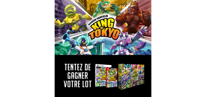 Micromania: 1 lot King of Tokyo jeu vidéo à gagner