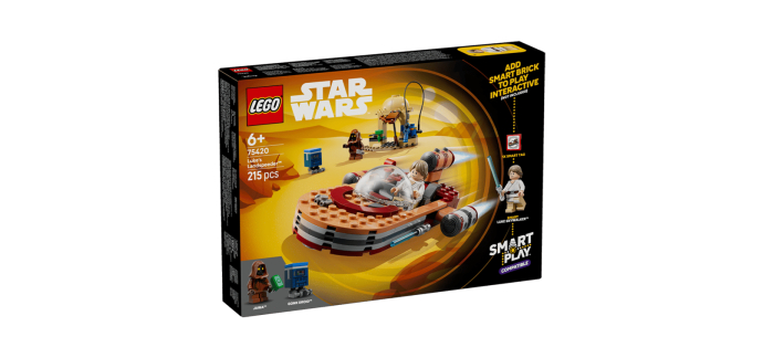 Amazon: LEGO Star Wars Landspeeder de Luke (PS5) à 26,99€ (au lieu de 39,99€)