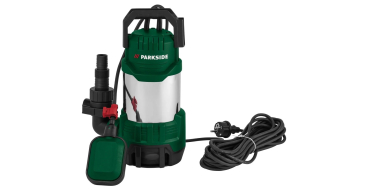 LIDL: Pompe Immerg&eacute;e Parkside PETPS 1100 A1 - 20000L/h, eaux charg&eacute;es &agrave; 39.99&euro; (au lieu de 49.99&euro;)