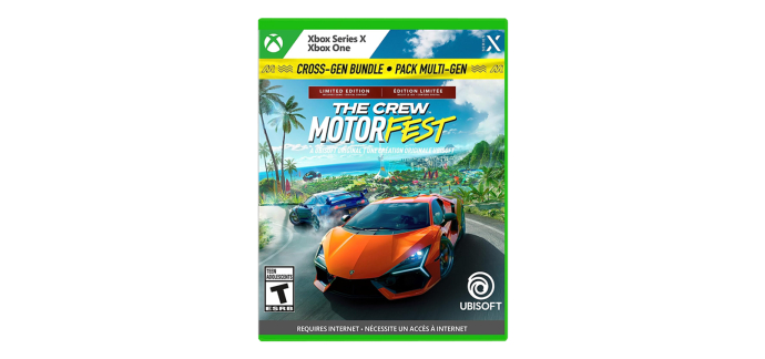 Amazon: The Crew Motorfest Edition Limitée (Xbox Series) à 19,99€ (au lieu de 79,99€)