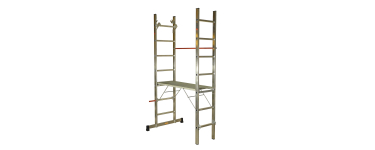 Castorama: Echafaudage Multi-Fonctions Hexalux 90 - Hauteur de Travail Max 3,1m &agrave; 146,93&euro; (au lieu de 209,90&euro;)