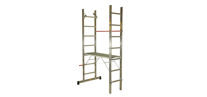 Castorama: Echafaudage Multi-Fonctions Hexalux 90 - Hauteur de Travail Max 3,1m &agrave; 146,93&euro; (au lieu de 209,90&euro;)