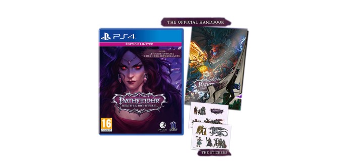 Amazon: Pathfinder Wrath of the Righteous (PS4) à 38,93€ (au lieu de 49,99€)