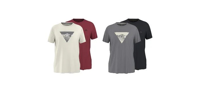 LIDL: CRIVIT Lot de 2 t-shirts techniques homme à 6.99€ (au lieu de 12.99€)