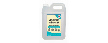 Carrefour: Vinaigre m&eacute;nager 12&deg; - 5 L &agrave; 3,90&euro;