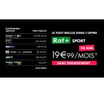 Canal +: [-26 ans] Abonnement Canal+ RAT+ SPORT sans engagement à 19.99€/mois (au lieu de 45.99€) 