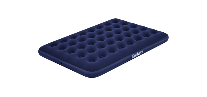 Amazon: Matelas gonflable Bestway 2 places 191x137x22cm avec pompe &eacute;lectrique &agrave; 18,99&euro; (au lieu de 19,34&euro;)
