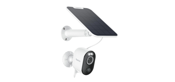 Amazon: Caméra Reolink Argus 3 Pro 5MP WiFi + panneau solaire à 79,98€ (au lieu de 101€)