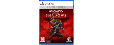 Amazon: Assassin's Creed Shadows &Eacute;dition Limit&eacute;e (PS5) &agrave; 29,99&euro; (au lieu de 49,99&euro;)