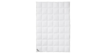 LIDL: Couette &agrave; cassettes Fj&ouml;dur - 70% plumes 30% duvet, 135x200cm &agrave; 49.99&euro; (au lieu de 99.9&euro;)