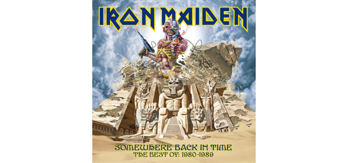 Amazon: CD Compilation Iron Maiden - Somewhere Back in Time à 6,99€ (au lieu de 13,59€)